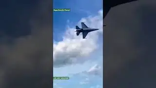 F-16 Fighting Falcon in Action ! #shorts #f16 #fightingfalcon #fighterjet #usa #multirole #jet #usaf