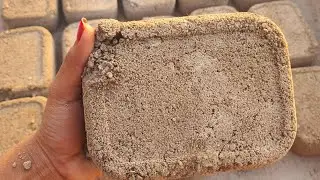 Aamr new video gritty sand yello dry floor crumbling super dasty #clay#remix#satisfying#viralvideo..