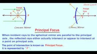 Define Principal Focus of a spherical mirror. Light : Refleaction and Refraction class 10 Science