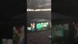 Waterfall Stone Roses Wembley arena June 2017