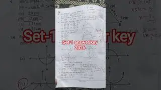 Set-1 answer key 2026 class 10 / cbse class 10 set 1 solution 2026/Basic Maths answer key 2026 set 1
