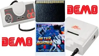 AFTER BURNER II FABRICANTE: NEC AVENUE / SEGA DATA DE LAN&Ccedil;AMENTO: 28 DE SETEMBRO DE 1990 DEMOSTRACAO