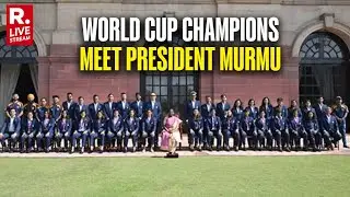 LIVE: ICC Women's Cricket World Cup champions meets with President Murmu at Rashtrapati Bhawan