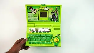 Ben 10 English learning laptop with games and music