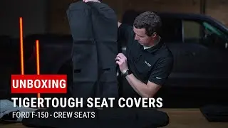 Unboxing TigerTough Seat Covers for Ford F-150 (Crew Row)