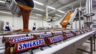How Snickers Are Made In Factory