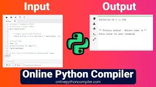 Online Python Compiler - Python Online Compiler - Online IDE Python