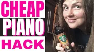 CHEAP Fix for Antique PIANO WOOD