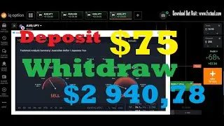 FXXTOOL-PRO V 1.4.0 || 100% Win guaranteed Deposit $75 Whitdraw $2 940,78 - Binary options 2020