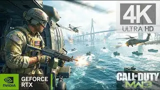 II.D Day -- 4K Ultra Realistic Graphics  - CoD MW3 Goalpost Gameplay