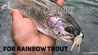 My trout rod setups and top 3 mini jigs | Eastern Sierra Trout Fishing