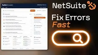 NetSuite Tutorial | SuiteAnswers