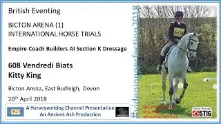 Bicton Arena International Horse Trials: Kitty King DRESSAGE