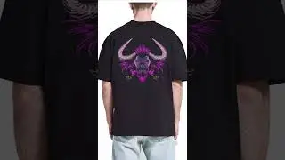 9tails Club - One Piece Kaido The Beast - Men's Oversize Black Anime T Shirt