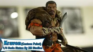 Overview of Kraven (Custom Paint) 1/4 Scale Statue by XM Studios