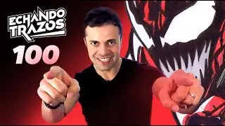 Como dibujar a Carnage y simbiotes / Episodio número 100 Echando Trazos