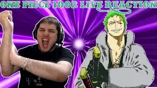 One Piece Chapter 1002 Live Reaction |  It's Zoro Season!!!!