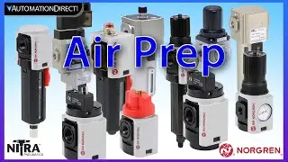 Пневматические решения для подготовки воздуха Norgren & Nitra от AutomationDirect
