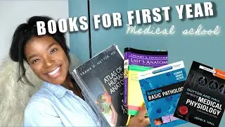 BEST BOOKS FOR FIRST YEAR MED SCHOOL | Recommended textbooks for each first year course | UWI MBBS