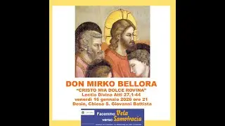 LA MIA CONVINZIONE È VENUTA DAL CUORE. HO PIANTO E HO CREDUTO