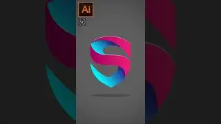 Adobe Illustrator CC tutorial - How to make a Logo Design 😱 #shorts #illustrator