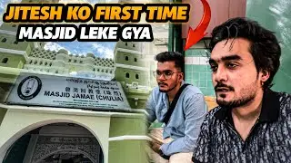 China Town in Singapore | Friend ko First time Masjid Leke Gya | Singapore Vlog | Param Vlog #234