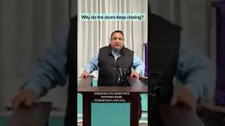 Dr. Romeo | Why do these doors keep closing?  #onlinechurch #love #kingdomchurch