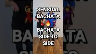 How to Do a Bachata Basic Side-to-Side | SENSUAL BACHATA Partnerwork