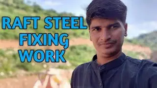 Civil Engineering Vlog 22 | Raft Steel fixing Work | Burundi Africa
