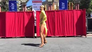Cayley Salsa Shine Solo @ Fiestaval 2015 Calgary - Salsa Rica