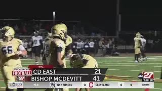 Bishop McDevitt beats CD East in high-scoring showdown