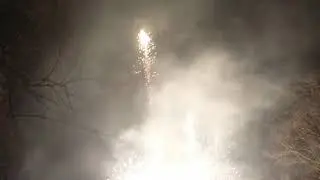 Lichterwege Wuppertal-Ostersbaum 2018 / Das Abschlussfeuerwerk