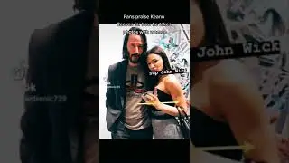 Keanu reeves Praised for how he takes photos with women 📸