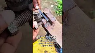Dhop secret diy metal bender for any mechanic! #mechanictools #diy #garagelife