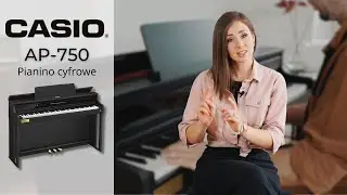 Pianino cyfrowe CASIO AP-750 BK | Prezentacja instrumentu 🎹