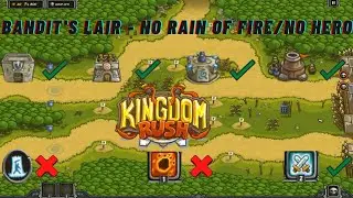 No Rain Of Fire Challenge - Bandit's Lair - Veteran Difficulty & No Hero