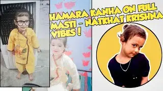 Hamara Kanha On Full Masti &ndash; Natkhat Krishna Vibes! #snithikvideos @SnithiKVideos
