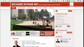 Richard Wynne ALP Richmond District 2014 #VicVotes