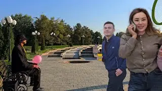 Осень в Алматы, прогулка в парке президента без слов #walkingtour 