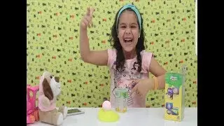 Geleca Luz e Som que Brilha no Escuro