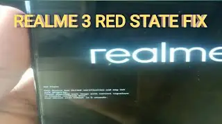 💯REALME 3 RED STATE FIX EMMC HEALTH REPORT IS BAD FIX✅