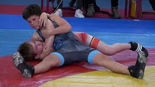 Wrestling Ringen, C-Jugend, Pokalturnier Pausa 2022, Greco, 42 kg, Titze - Zimmermann