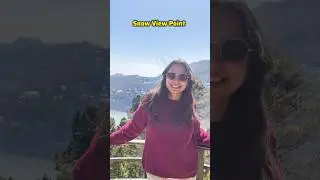 Day 227 || Nainital Uttarakhand | Snow View Point Nainital 😍❤️ | #shorts #nainital #viral