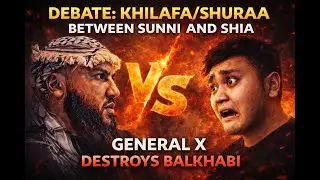 FULL DEBATE: SUNNI X SHIA KHILAFA DEBATE - GENERAL X DECIMATES SHIA DEBATER