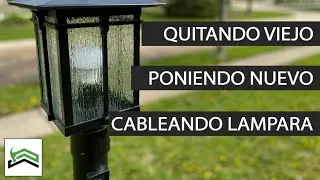 Mo Actualizar O Reemplazar Un Poste De Luz Y lampara
