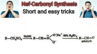 Nef-Carbonyl Synthesis Reaction Short And Easy Trick Organic chemistry#Short