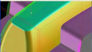 SURFCAM Tutorial - 3-Axis: 3D Offset