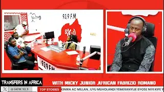 WE HOSTED MICKY!|UMUNYAMAKURU WA MBERE MURI AFRICA MICKY JR MURI STUDIO ZA SK ATI F. NGAGNE NTABAHO!