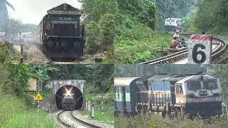 [5 in 1] Barak Valley to Tripura | Agartala ⇌ Silchar passenger 55663/64 | WDG4+WDP4,4B locomotives|