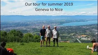 Geneva to Nice cycle ride - summer 2019